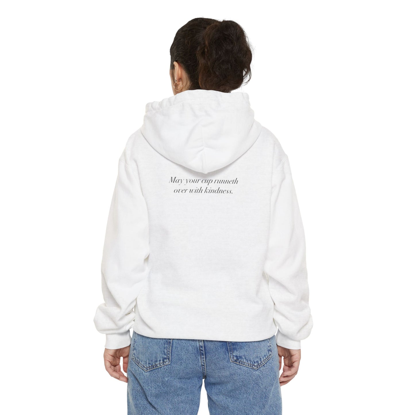 "May Your Cup Runneth Over" Graphic Hoodie