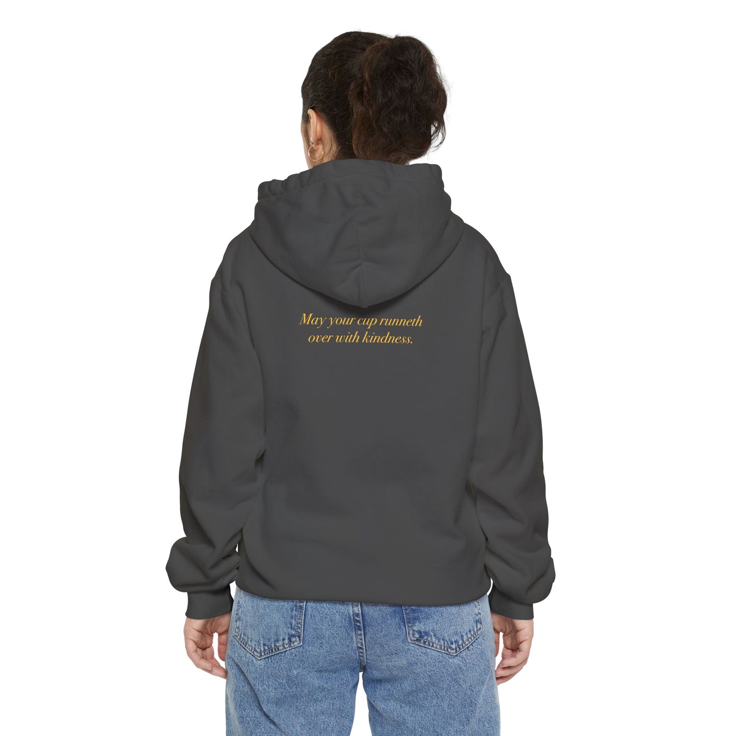 "May Your Cup Runneth Over" Graphic Hoodie