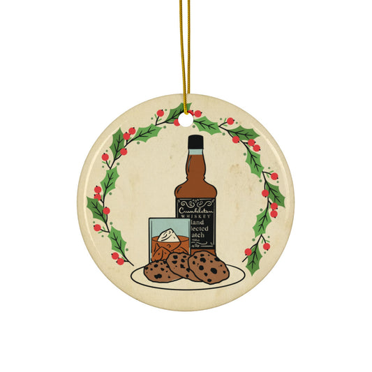 Crunkleton Jack and Cookies Ceramic Ornament